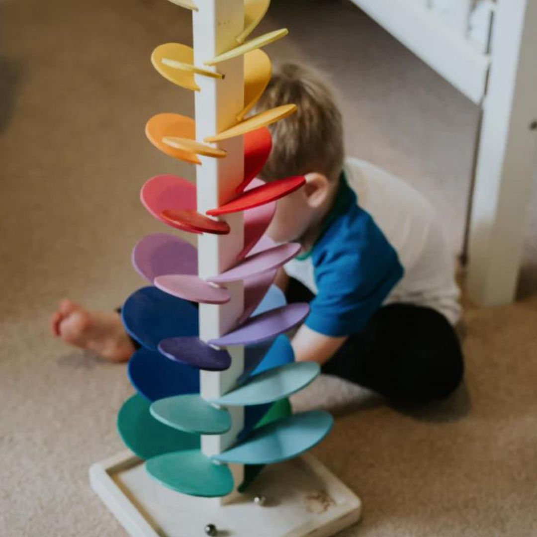 Montessori Rainbow Sound Tree Educational Toy