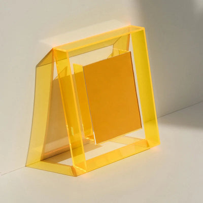 Clarity II Acrylic Modern Color Photo Frame