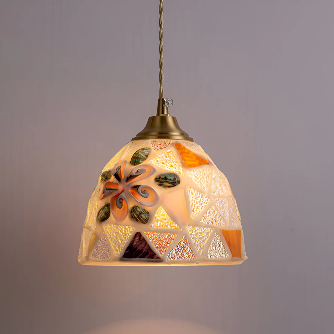 Colorful Glass Pendant Lamp for Dining Table and Living Room