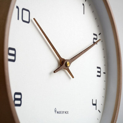 Scandinavian Wooden Wall Clock – Minimalist Design