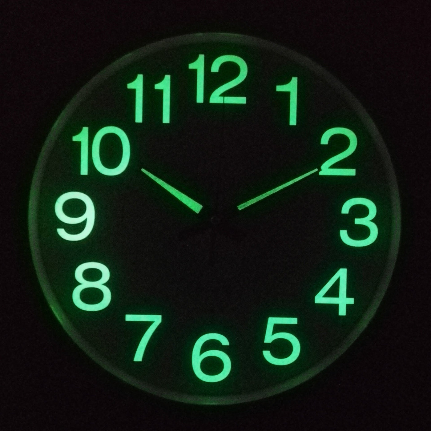 Silent LED Wall Clock 12" for Classroom