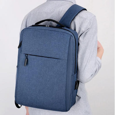 TechTrek Pro Business Laptop Backpack – Waterproof with USB Port