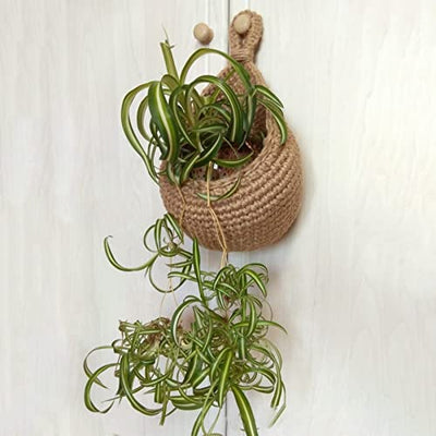 Hanging Jute Wall Baskets for Fruit & Vegetables
