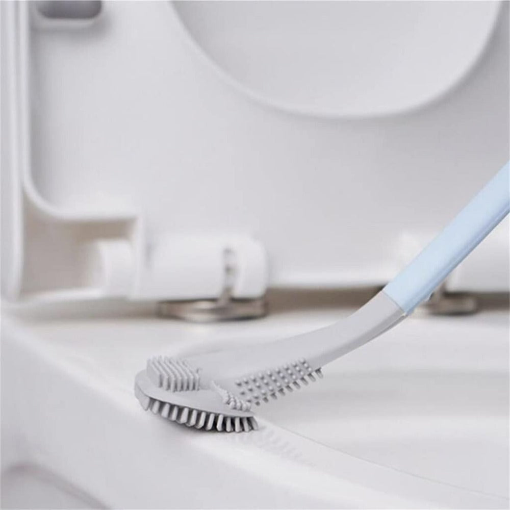 Golf Stick Toilet Brush with Holder – Deep Cleaning