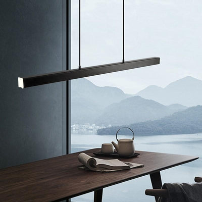 Industrial LED Pendant Light with Metal & Acrylic