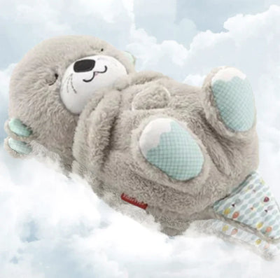 Calming Otter Plush Toy with Soothing Motion
