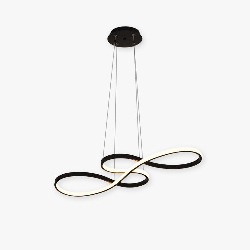 Musical Note LED Pendant Light – Modern Acrylic Ceiling Lamp
