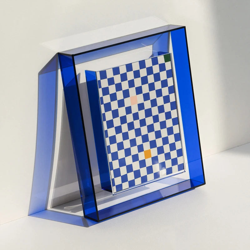 Clarity II Acrylic Modern Color Photo Frame