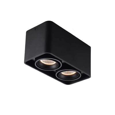 Square Adjustable Ceiling Lamp with Dimmable LED Light