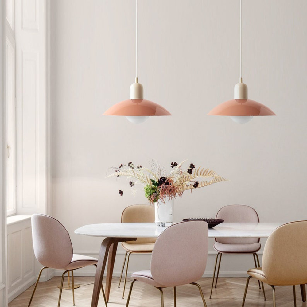 Colorful Macaron Glass Pendant Ceiling Light