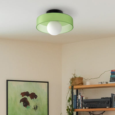 Modern Design Round Ceiling Light – Sleek Glass Lamp for Contemporary Interiors