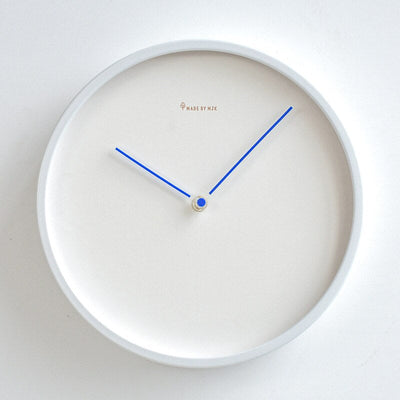 Nordic Minimalist Wooden Wall Clock White Black Design