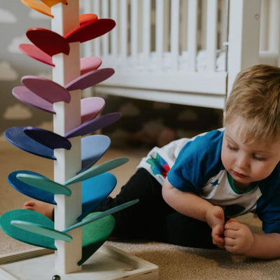 Montessori Rainbow Sound Tree Educational Toy