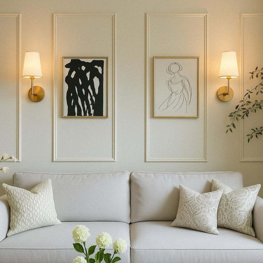 Wireless Wall Sconce Lights with Remote (2-Pack)