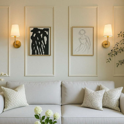 Wireless Wall Sconce Lights with Remote (2-Pack)