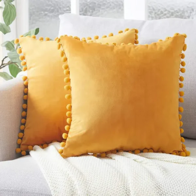 Scandinavian Sofa Cushion Cover Cotton Linen