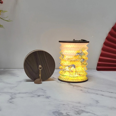 Foldable LED Table Lamp with Touch Control