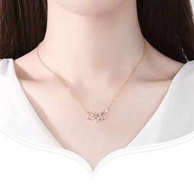Infinity Heart Love Necklace for Women