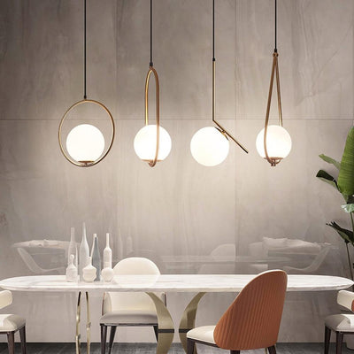 Harmony Glass Pendant Light Modern Hanging Lamp