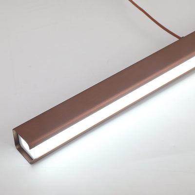 Industrial LED Pendant Light with Metal & Acrylic