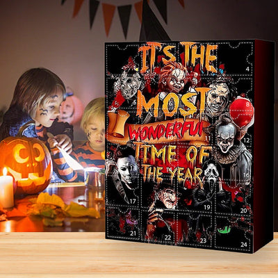 Halloween Horror Movie Advent Calendar with Collectible Figures