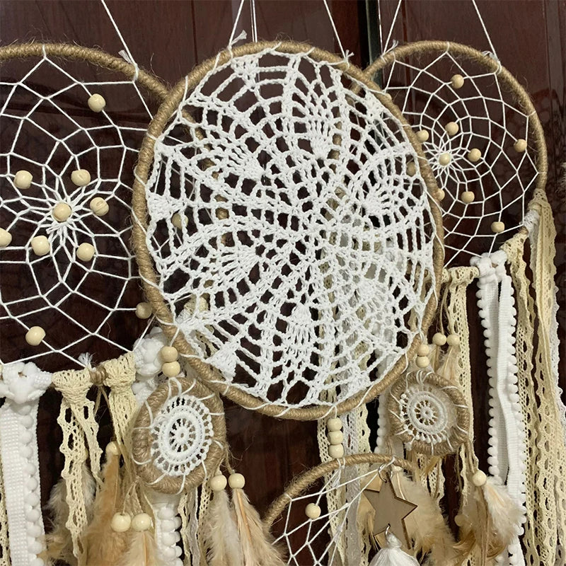 Bohemian Dreamcatcher Wall Hanging Set, 5 Pieces