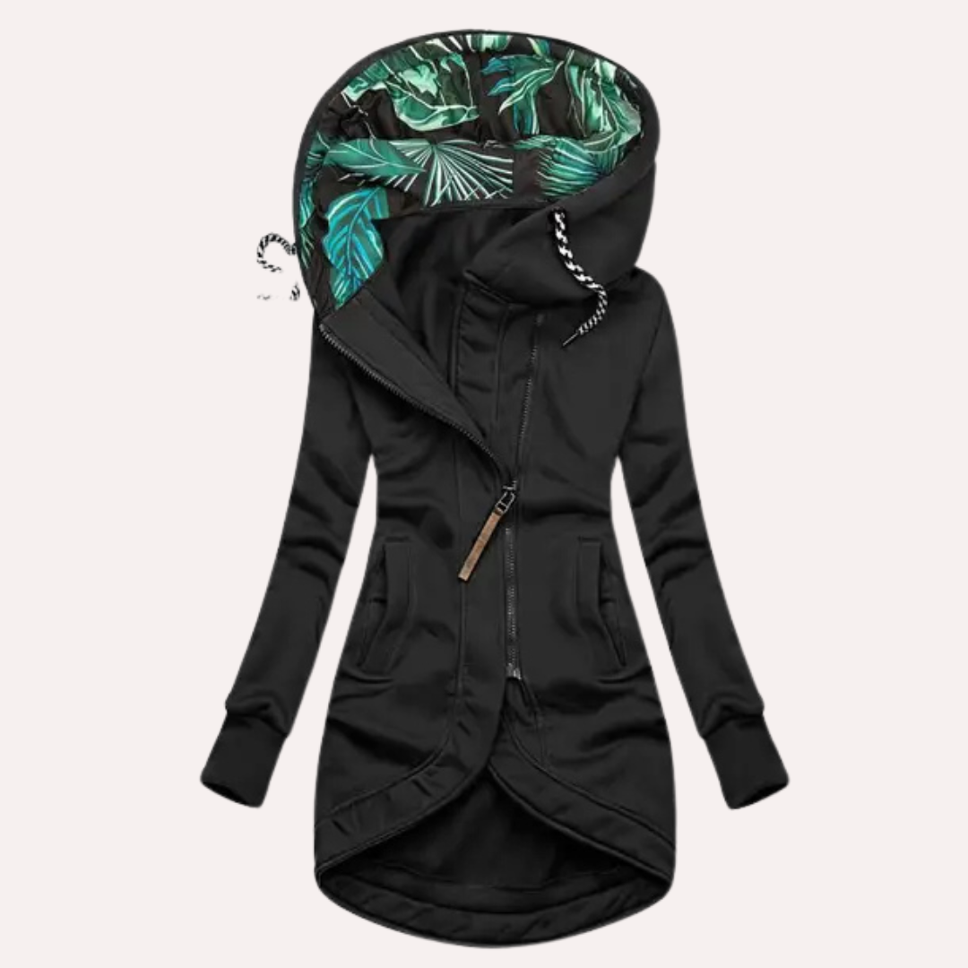 Women’s Long Sleeve Fleece Jacket with Hood