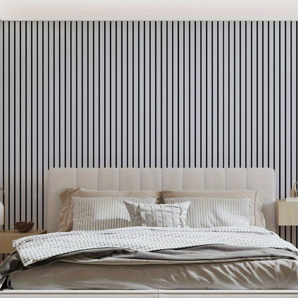 Self-Adhesive 3D PVC Wall Panels Wood Look