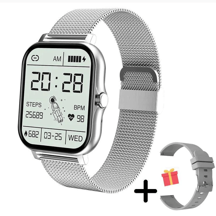 Slim Women's Smartwatch with Health Tracking