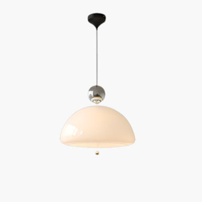 Medieval French Glass Pendant Light – Retro Style
