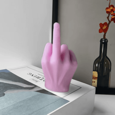 Hand Gesture Candle – Scented Soy Wax Decoration