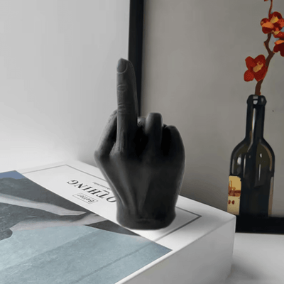 Hand Gesture Candle – Scented Soy Wax Decoration