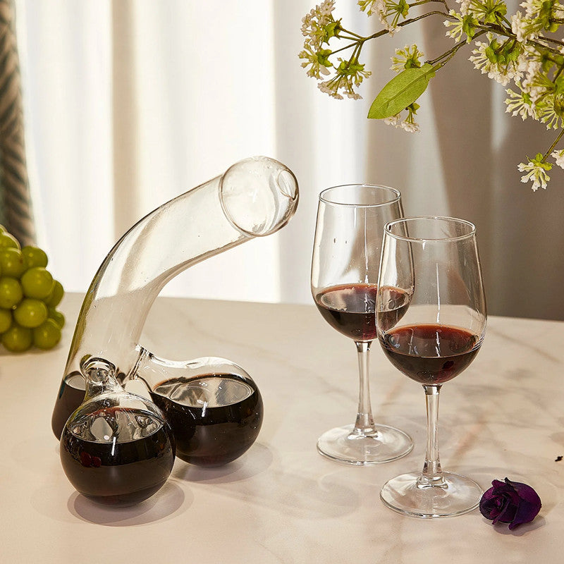 Lead-Free Glass Whiskey and Wine Decanter 600ml