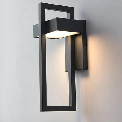 Modern Outdoor LED Wall Light for Garden & Facade