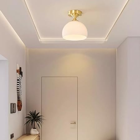 Modern Glass Ceiling Light
