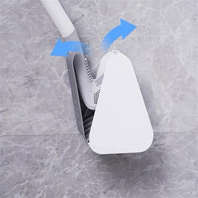 Golf Stick Toilet Brush with Holder – Deep Cleaning