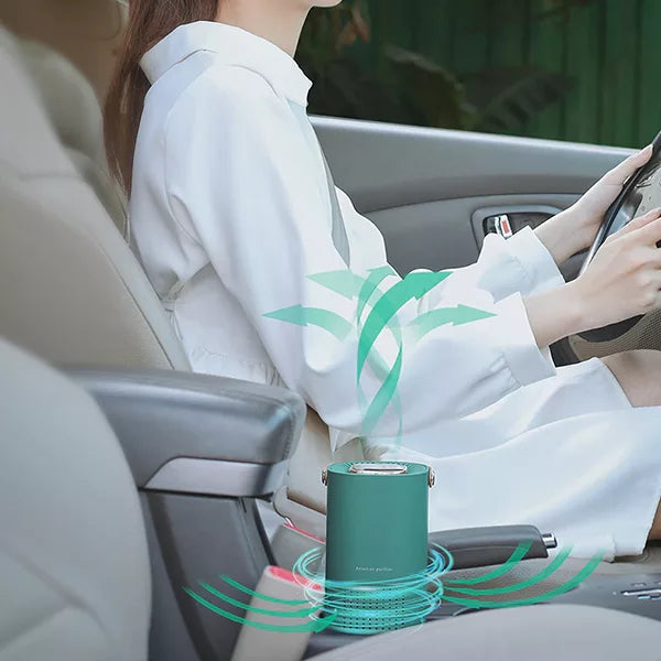 Portable USB HEPA Air Purifier for Desk