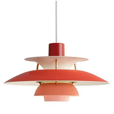 Modern Morandi LED Pendant Light – E27 Metal Shade