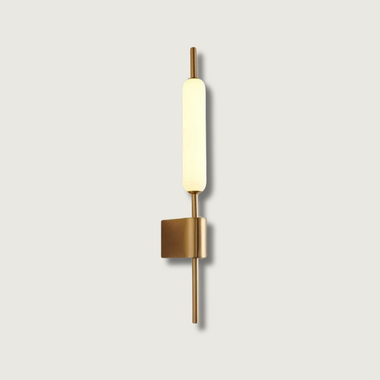 AuraGleam – Elegant Gold Wall Lamp for LED Lighting