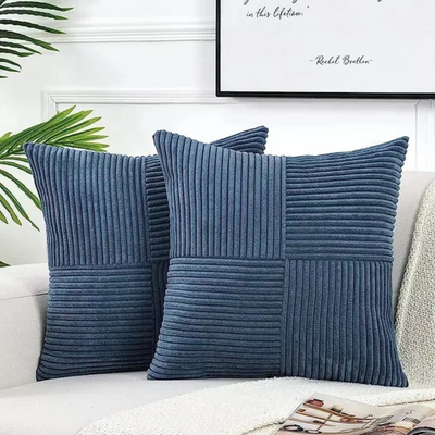 Plush Throw Pillow with Hidden Zipper