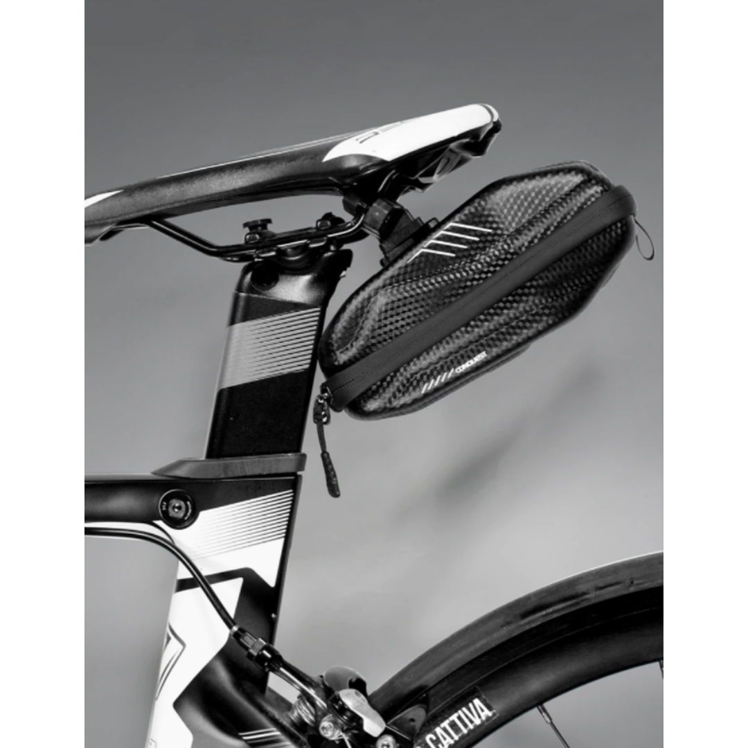 Waterproof Bike Saddle Bag with Quick Release