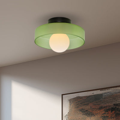 Modern Design Round Ceiling Light – Sleek Glass Lamp for Contemporary Interiors