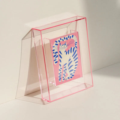 Clarity II Acrylic Modern Color Photo Frame