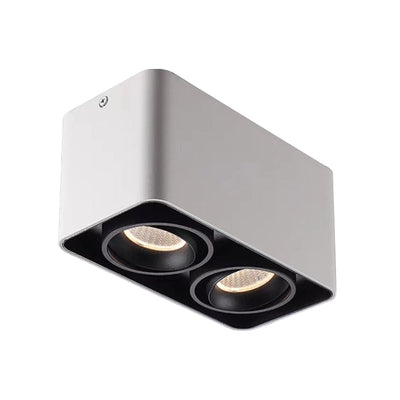 Square Adjustable Ceiling Lamp with Dimmable LED Light