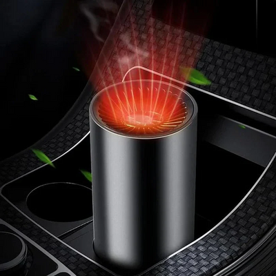 Fast Heating Cup-Shaped Car Warm Air Blower - Adjustable Fast Heating & Cooling, 360 Degree Rotatable Plug, Suitable for Car, SUV, RV, and Truck