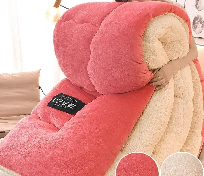 Cozy Winter Duvet with Soft Velvet Finish