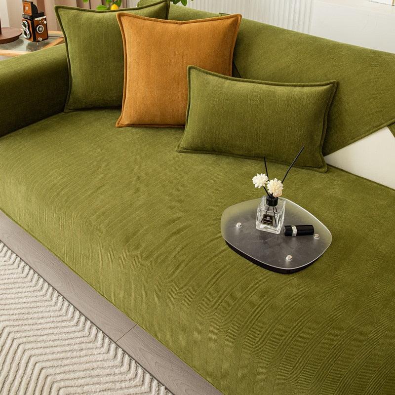 Non-Slip Stretch Sofa Cover – Comfortable Couch Protector