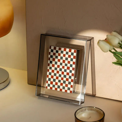 Clarity II Acrylic Modern Color Photo Frame