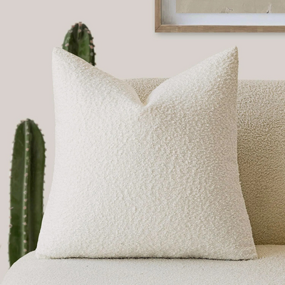 Tulum Boucle Cushion Cover 45x45cm Decorative Pillow