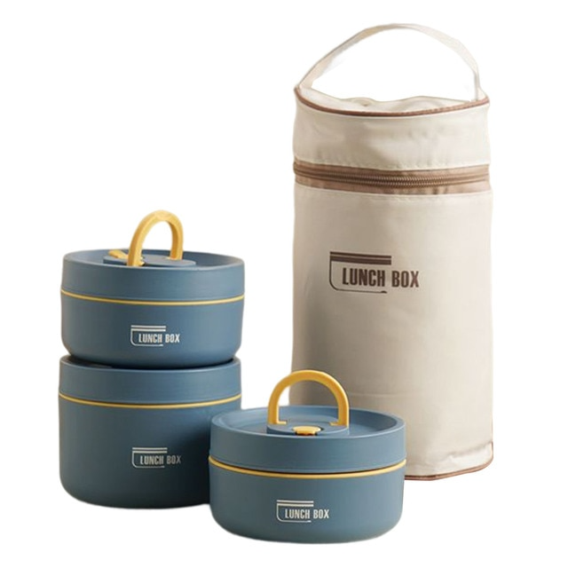 Multi-Layer Insulated Lunchbox with Free Carry Bag